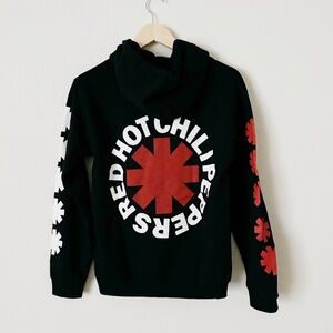NEW Hot Topic Red Hot Chili Peppers Black Hoodie
